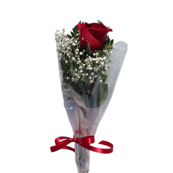 Single Red Rose — El Paso florist arrangement