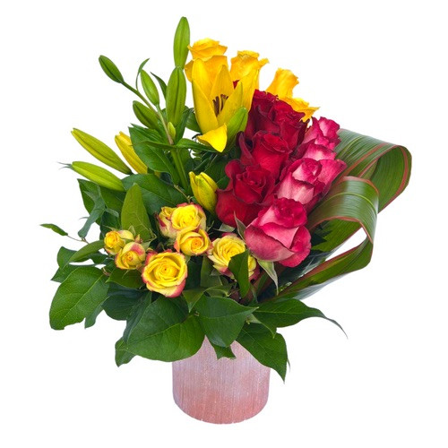 Grand Feeling Rose Ladder — El Paso florist arrangement