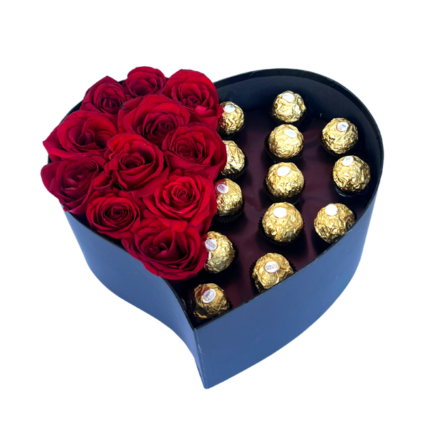 Chocolate Heart — El Paso florist arrangement