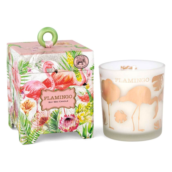 Michel Design Flamingo Candle — El Paso florist arrangement