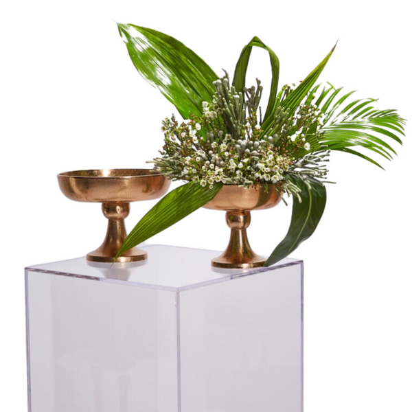 Vienna Compote Vase 9.5" x 7" — El Paso florist arrangement