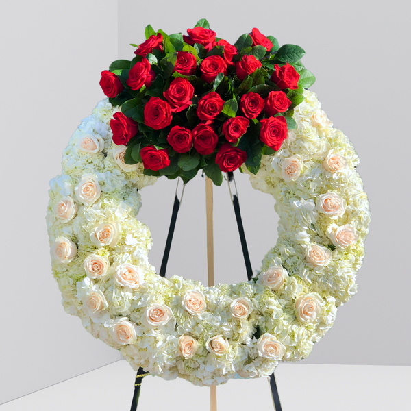 Eternal Rest Wreath — El Paso florist arrangement