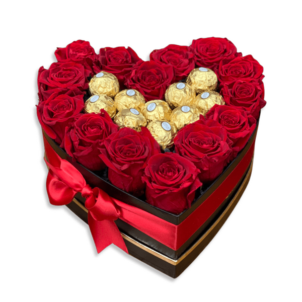 Preserved Rose Heart #P99 — El Paso florist arrangement