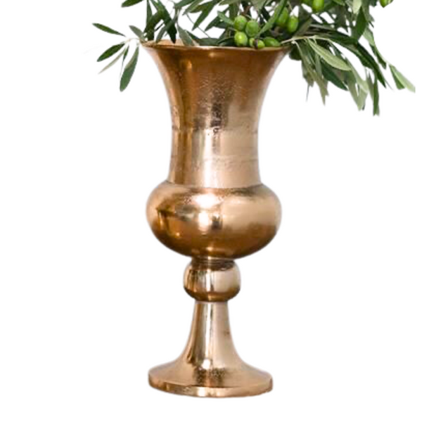 Rental Metal Troy Vase — El Paso florist arrangement