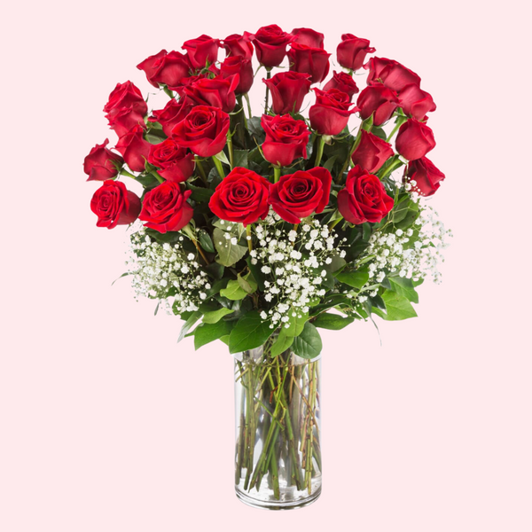 24 Traditional Roses — El Paso florist arrangement