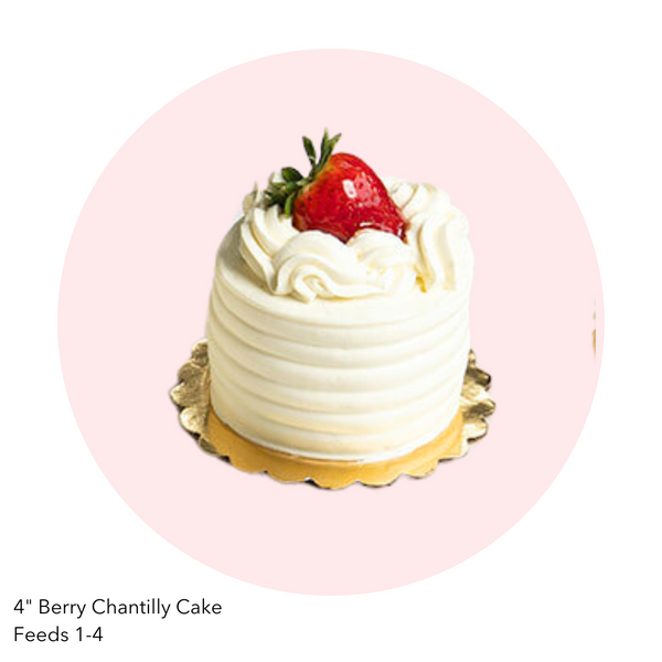 4" Berry Chantilly Cake — El Paso florist arrangement