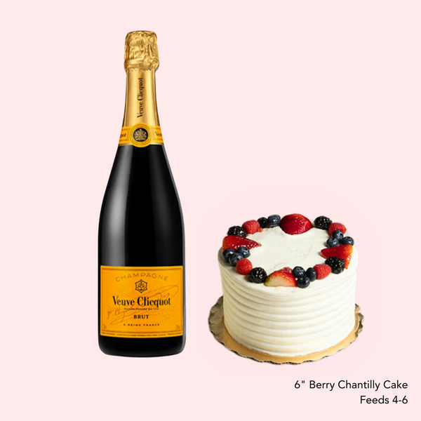 Veuve Clicquot + Cake — El Paso florist arrangement