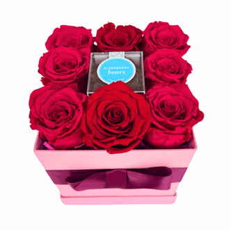 Preserved Rose Heart #P333 — El Paso florist arrangement