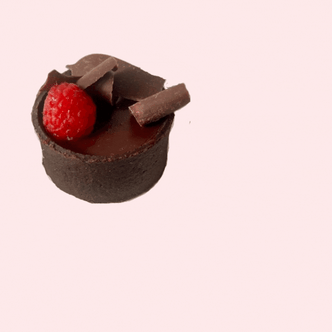 Mini Chocolate + Fruit Tarts (2) — El Paso florist arrangement