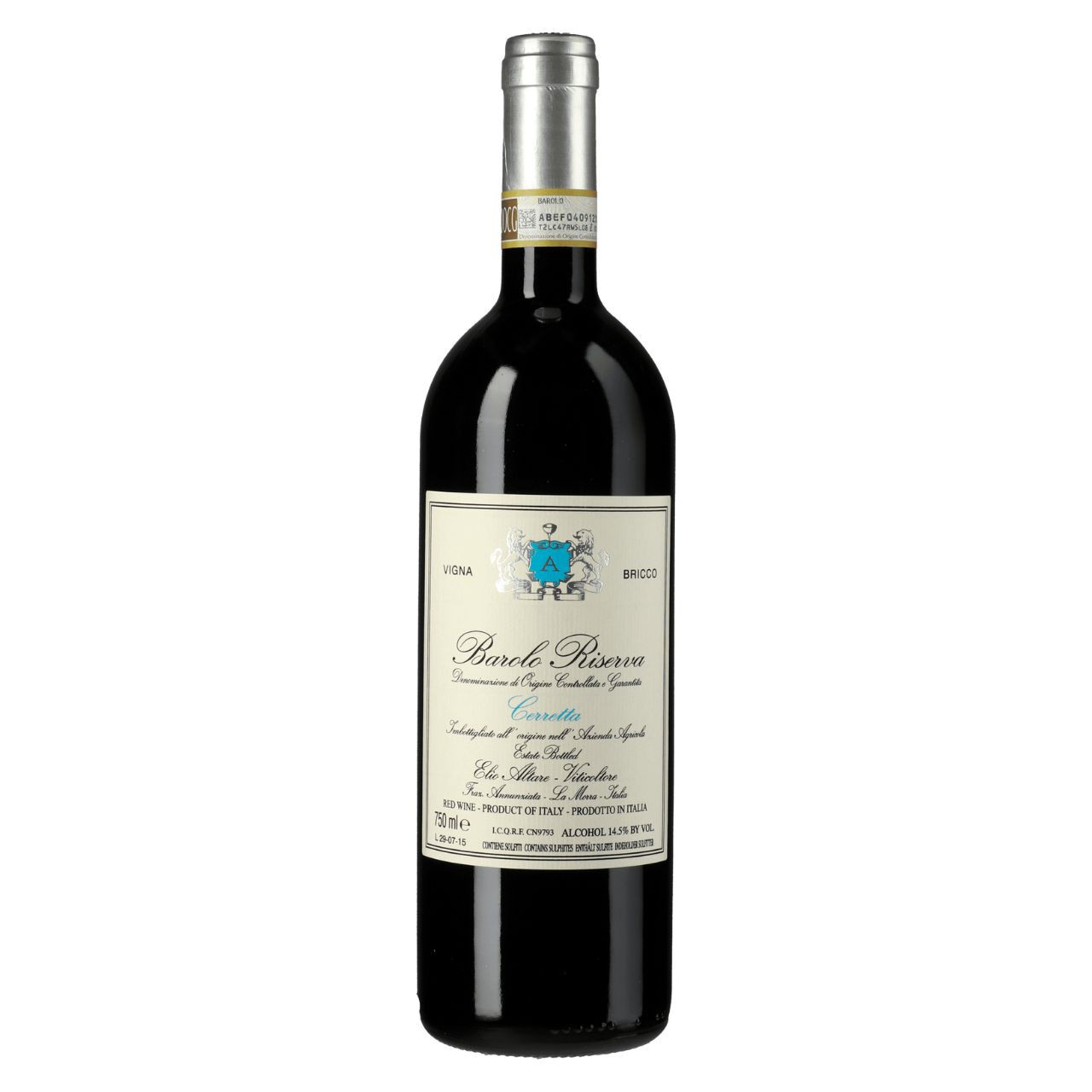 Elio Altare 'Cerretta' Barolo Riserva - winespeake cellar + deli