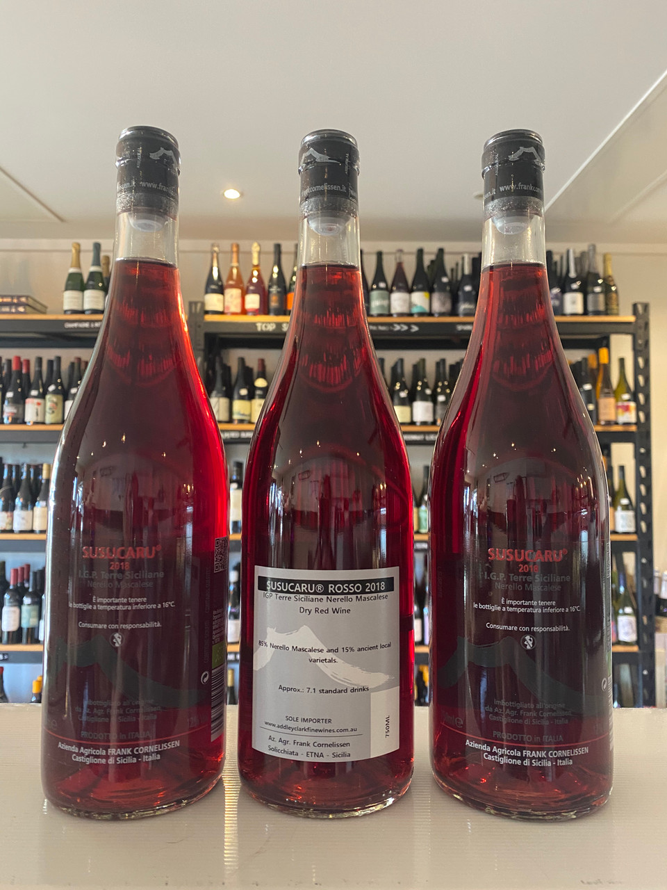 Frank Cornelissen SUSUCARU Rosso - winespeake cellar + deli