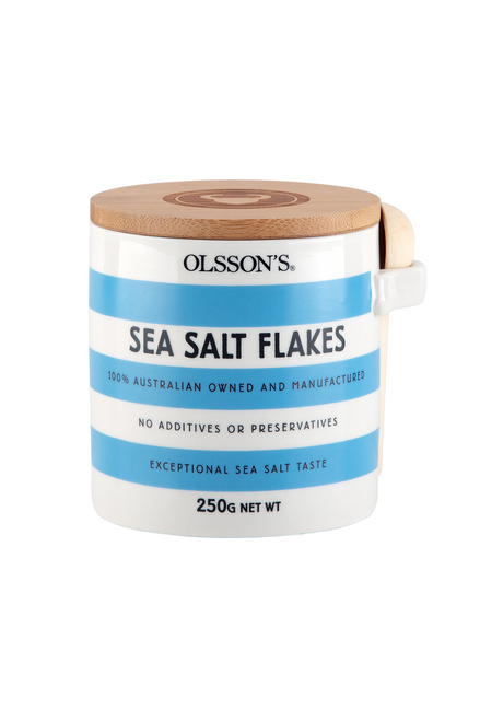 Olsson's Stoneware Jar Sea Salt Flakes