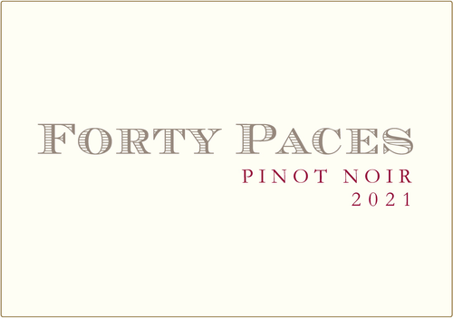 Forty Paces Pinot Noir