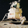 Norman Rockwell Famous Artwork Cleaning Cloth "Man On The Moon"
