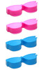 Calabria Kool Klean 4 Pack Eyeglasses Lens Cleaner Kit Pink/Blue 15ml Cleaning Spray, Microfiber Cleaning Cloth Cleaning Kit