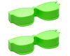 Calabria Kool Klean 2 Pack Eyeglasses Lens Cleaner Kit Green 15 ml Cleaning Spray, White Cleaning Cloth Eyewear Cleaning Kit