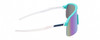 Coyote RATTLER Teal White / Blue Shift Mirror, side view.