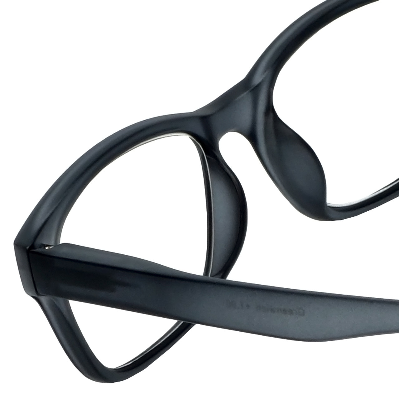 Magz Designer Eyeglasses Greenwich in Smoke 50mm :: Progressive