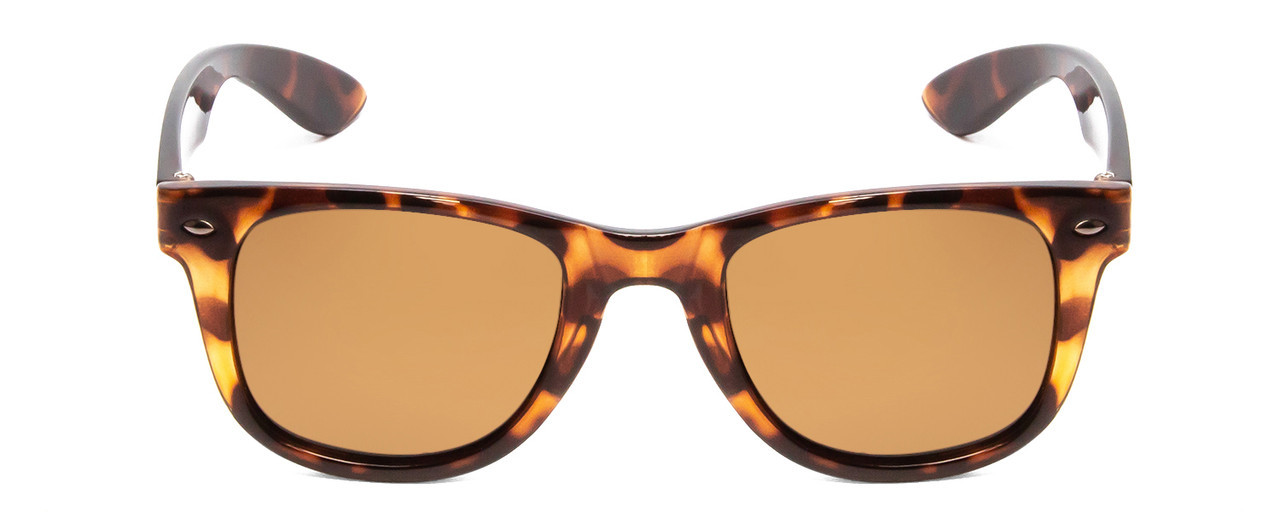Coyote FP-35 Tortoise / Brown, front view.