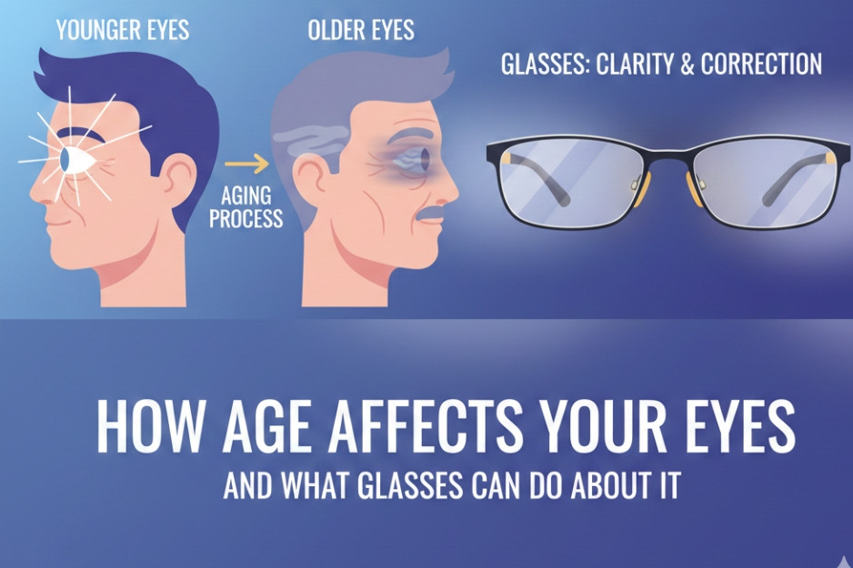 How Age Affects Your Eyes and What Glasses Can Do About It