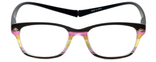 Magz Designer Eyeglasses Greenwich in Multi Black 50mm :: Rx Bi-Focal