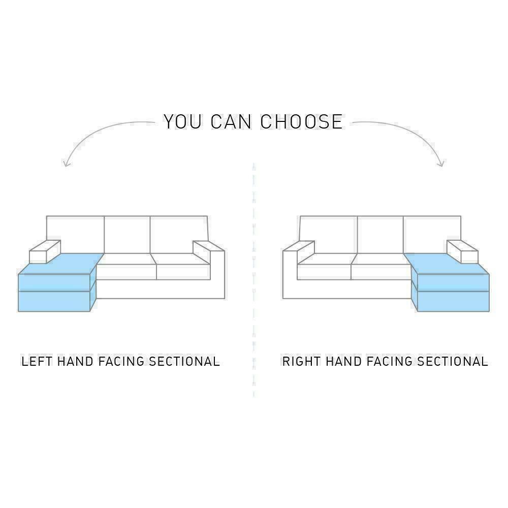 Derby corner sofa bed with storage B02/S11