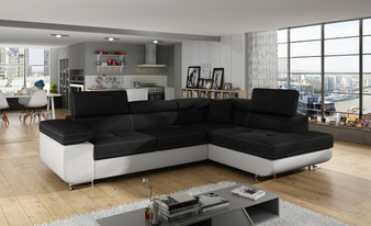 Coventry corner sofa bed with storage S14/S17