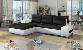 Derby corner sofa bed with storage S14/S17