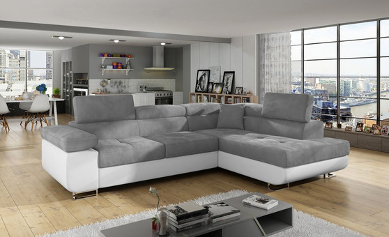 Coventry corner sofa bed with storage P05/S17