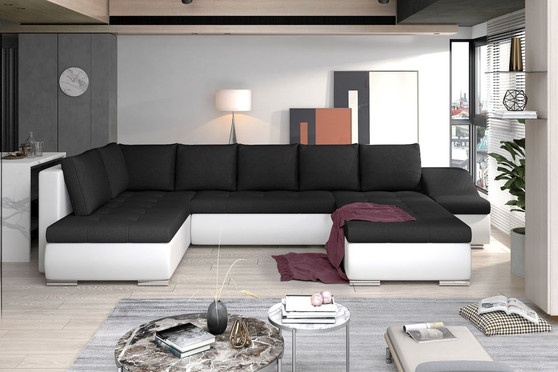 Southampton U shaped sofa bed with storage S14/S17