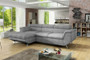 Pers corner sofa bed with storage