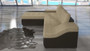 Bradford corner sofa bed with storage B01/S11