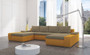 Cardiff U shaped sofa bed with storage S16/B03