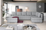 Southampton U shaped sofa bed with storage O02