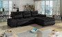 Derby corner sofa bed with storage S14/S11