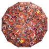 Umbrellas for rainy days featuring Aboriginal designs by artists from Utopia, Central Australia.