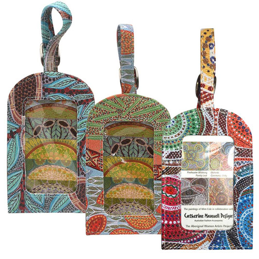 Travel Luggage Tags that Feature Australian Aboriginal Artworks Travel Luggage Tags that Feature Australian Aboriginal Artworks