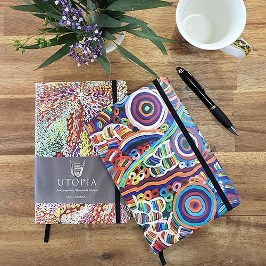 A5 size Journals featuring gorgeous designs by Aboriginal artists.