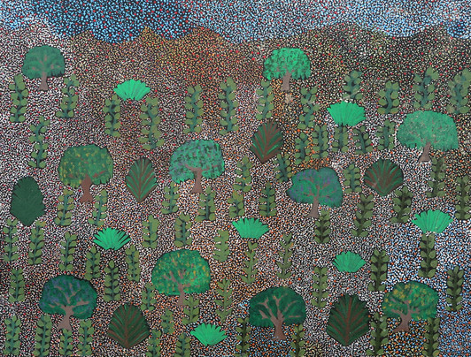 Original Artwork - MB059003 - by Aboriginal artist Colleen Morton Kngwarreye