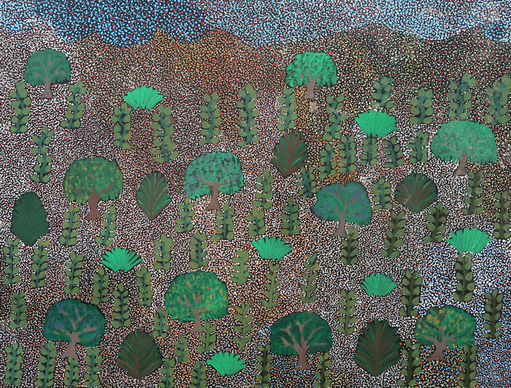 Original Artwork - MB059003 - by Aboriginal artist Colleen Morton Kngwarreye