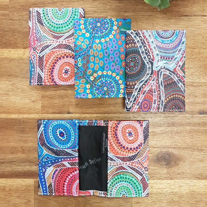 Card Sleeves featuring Aboriginal designs by Indigenous Australian artists