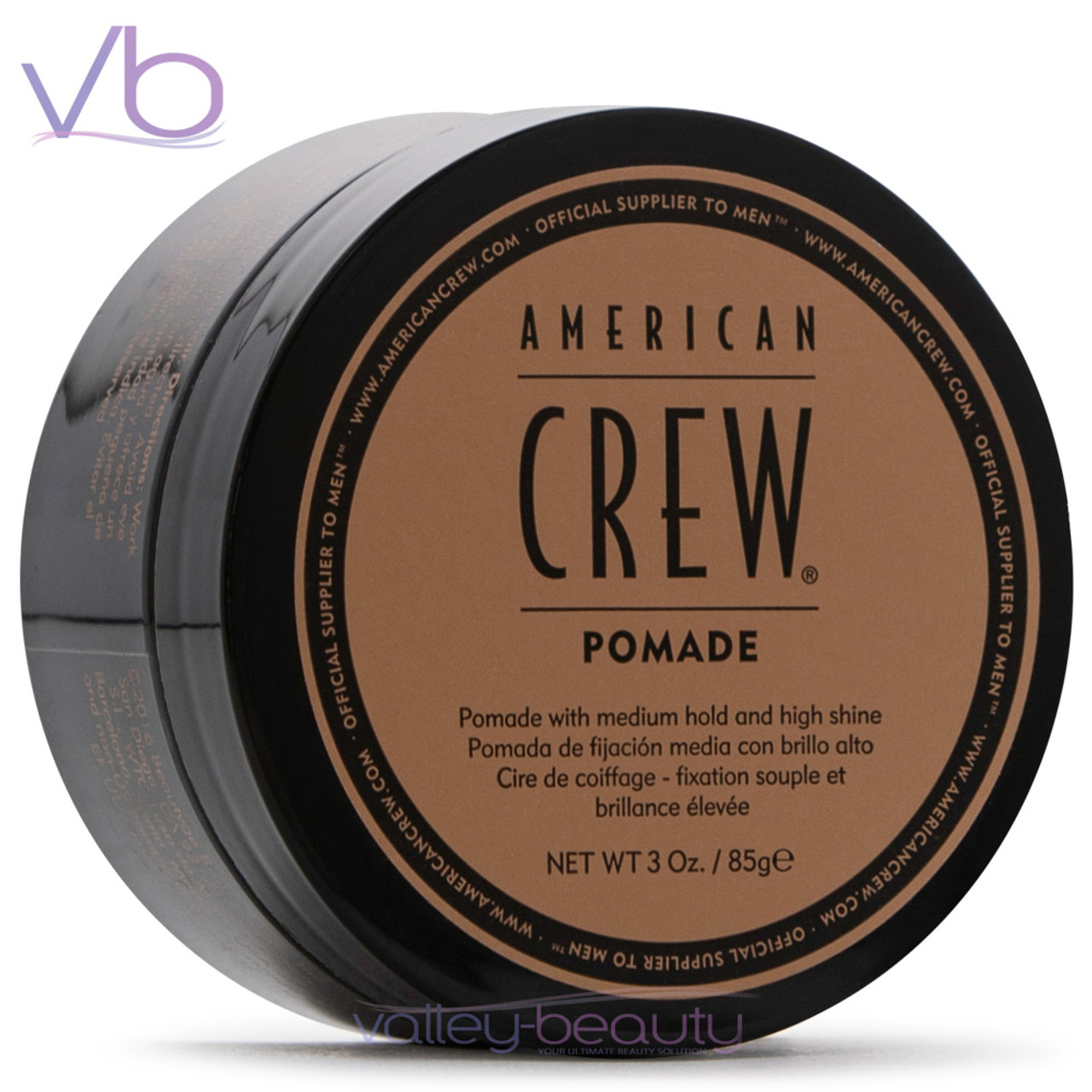 Zwart Merchandiser Bekritiseren American Crew Pomade | Medium Hold and High Shine