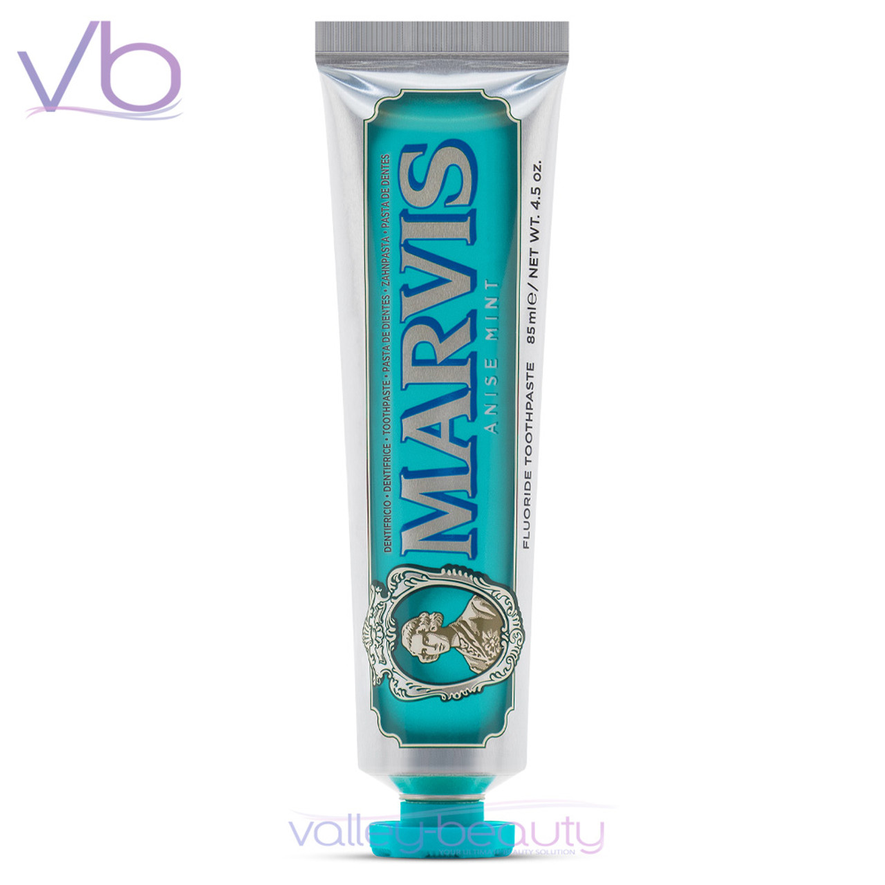 Marvis Anise Mint | Rich and Creamy Toothpaste with Spicy