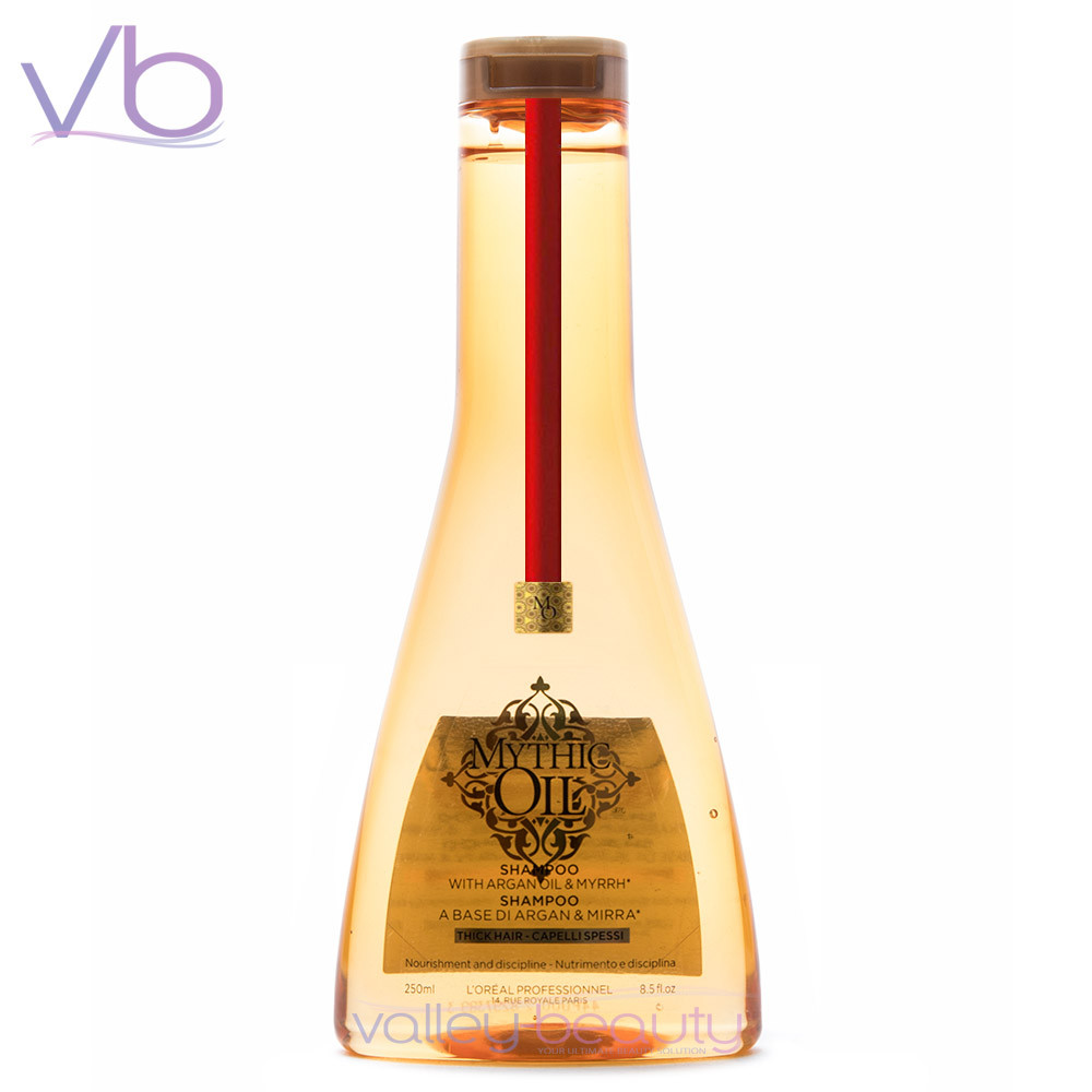 L'Oreal Mythic Oil Shampoo For Thick Hair | Nourishment and Discipline
