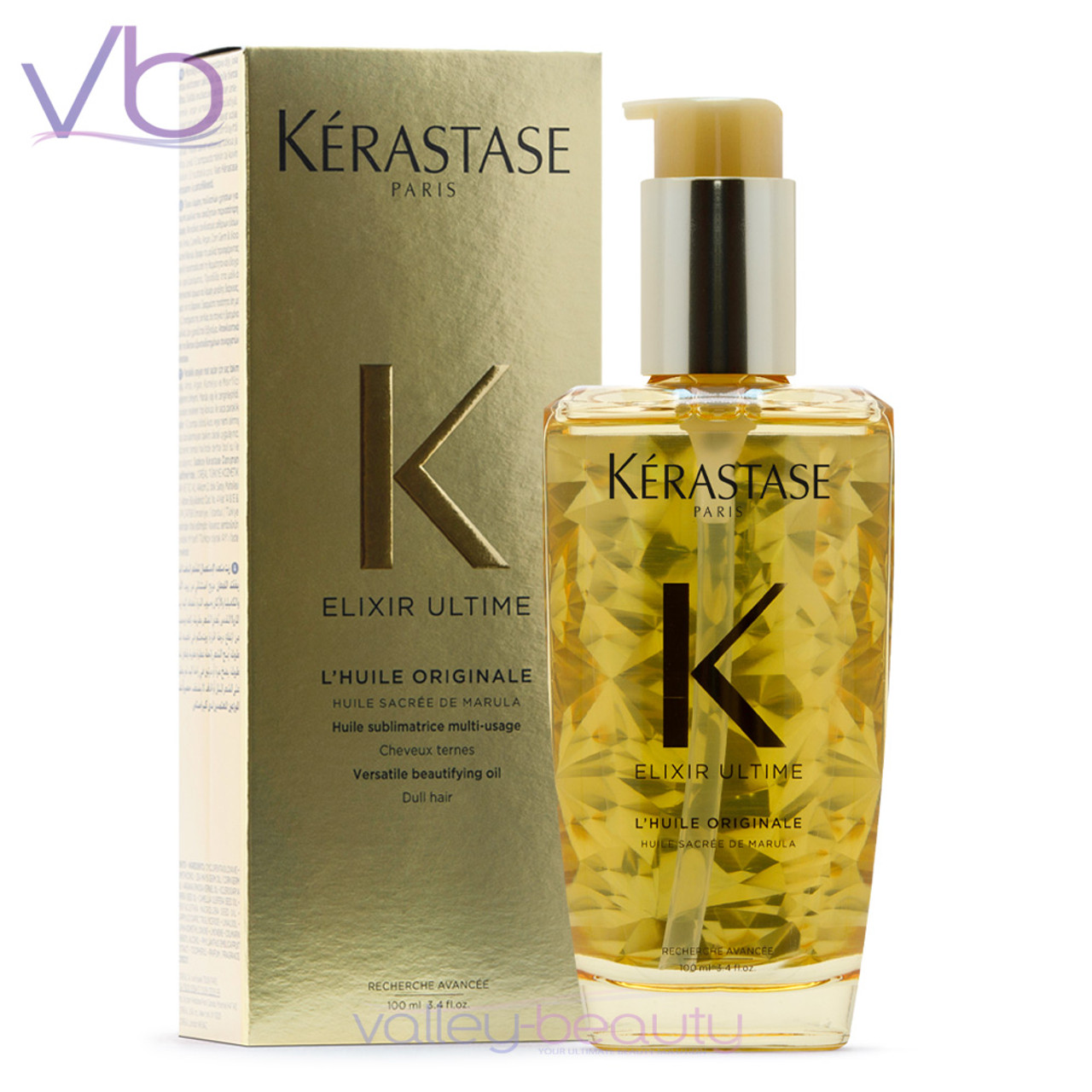 Kerastase Elixir Ultime L'Huile Originale Beautifying Oil 3.4oz/100ml 