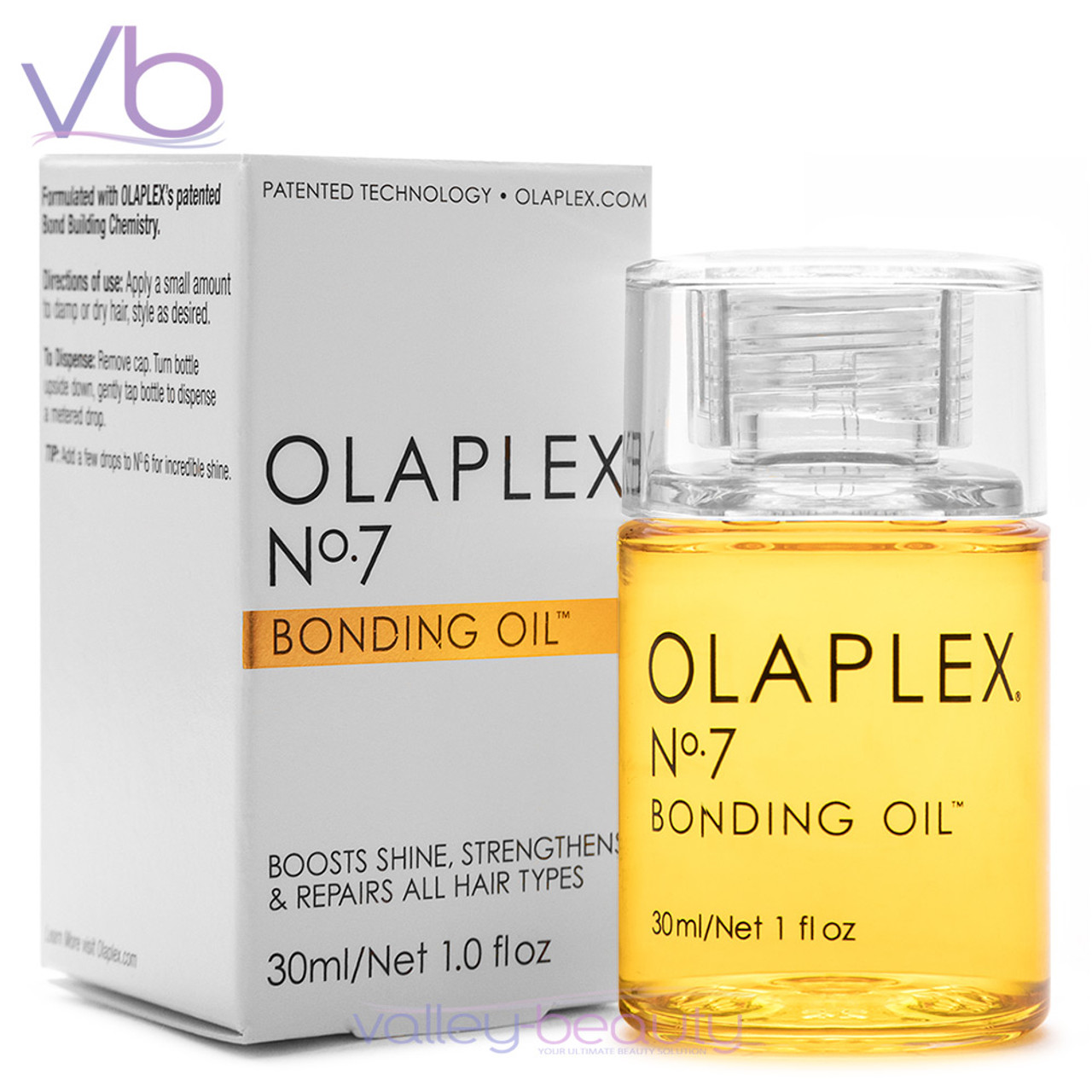 Olaplex No 7 Bonding Oil Boosts Shine, Strengthens & Repairs, For All Hair  Types 30 ml / 1 oz (Pack of 2) 