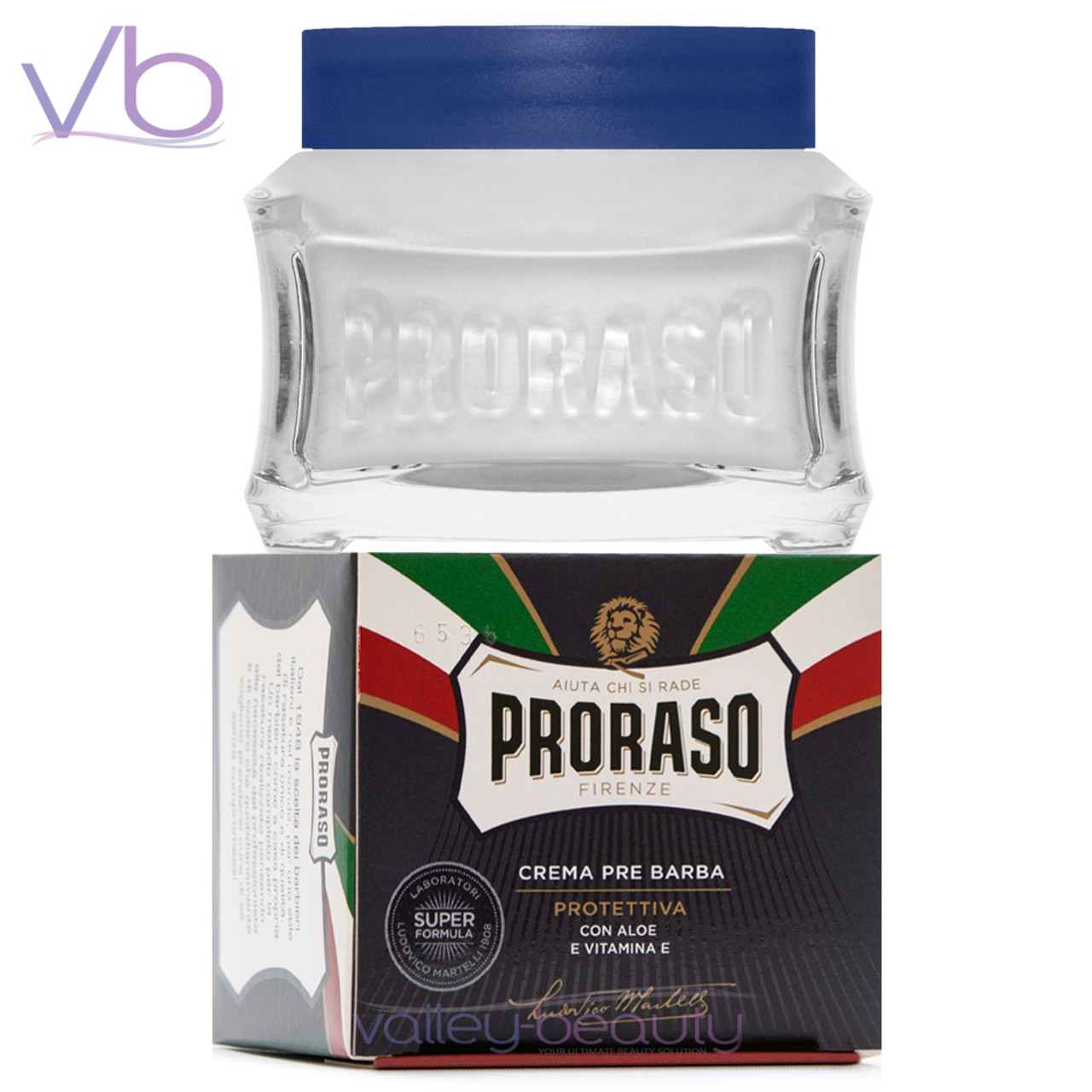 Proraso Blue Pre shave Cream Protective