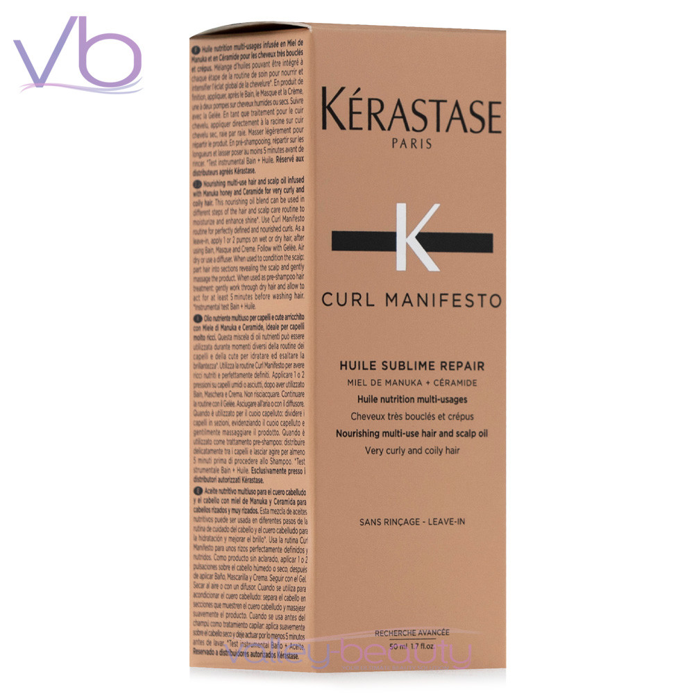 Kerastase Curl Manifesto Huile Sublime Repair | Multi-Use Hair and