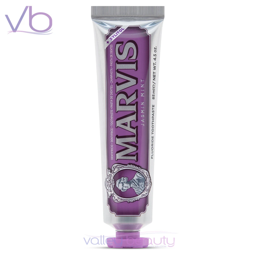 Marvis Jasmin Mint | Rich and Creamy Toothpaste with Floral Flavor