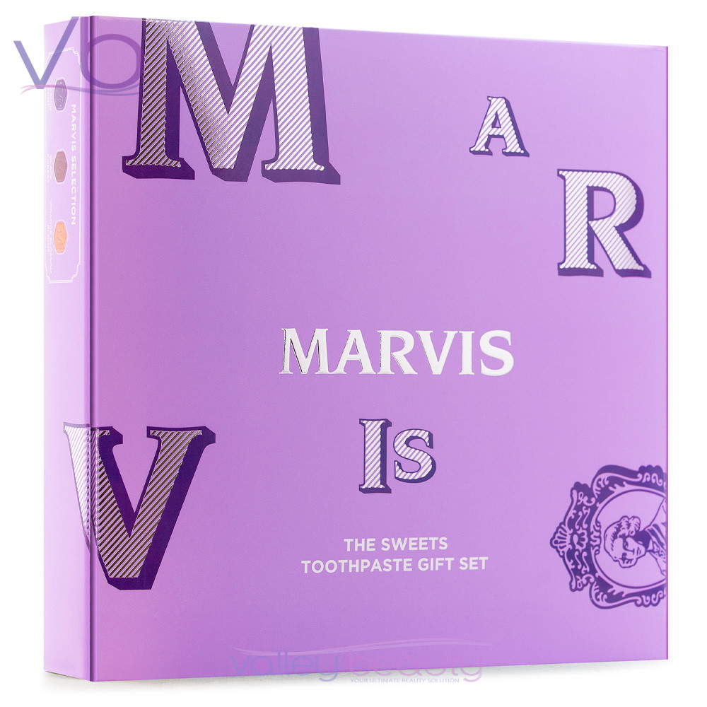 Marvis The Sweets Toothpaste Gift Set Beautifully Crafted Holiday Box